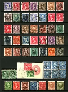 #219-#284 1c-$1.00 1890-1898 Small Banknote & Bureau Issues Mint and Used - Picture 1 of 1