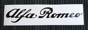 adesivo Alfa Romeo quadrifoglio auto car vinile vinyl sticker decal - Imagen 1 de 1