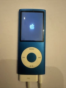 Apple iPod Nano 4. Generation A1285 8GB Blau - nicht in gutem Zustand - Bild 1 von 3