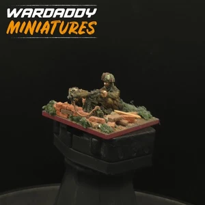 Pro Painted 28mm Bolt Action Ww2 British Airborne MMG Team METAL Empress - Picture 1 of 4