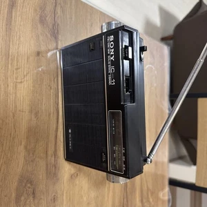 Sony IC 11 Solid State FM SW MW 3 Band ICF 110B Radio Schwarz Vintage Gebraucht Japan - Bild 1 von 24