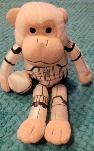 Star Wars 10" Stormtrooper Rally Monkey Anaheim Angels Baseball Gewinnspiel MLB Ex+ - Bild 1 von 7