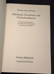 Bürgertum, Demokratie und Nationalsozialismus von Heinrich August Winkler - Bild 1 von 14