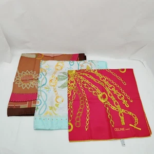 NO TARIFF Celine Scarf 3 Pieces Set 4715266 - Picture 1 of 10