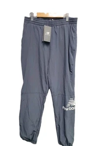 New Balance Stretchy Trainingshose Herren Gr. M Fleece gefüttert grau - Neu mit Etikett Logo - Bild 1 von 8
