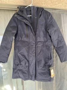 The North Face New Downtown Parka 550 warme Daunenparka Jacke – marineblau neu mit Etikett - Bild 1 von 14