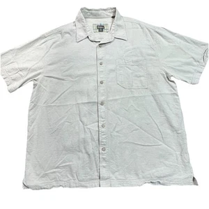 Royal Robbins Shirt Mens 2XL Button Up Beige Big Tall Men Casual Textured XXL - Picture 1 of 15