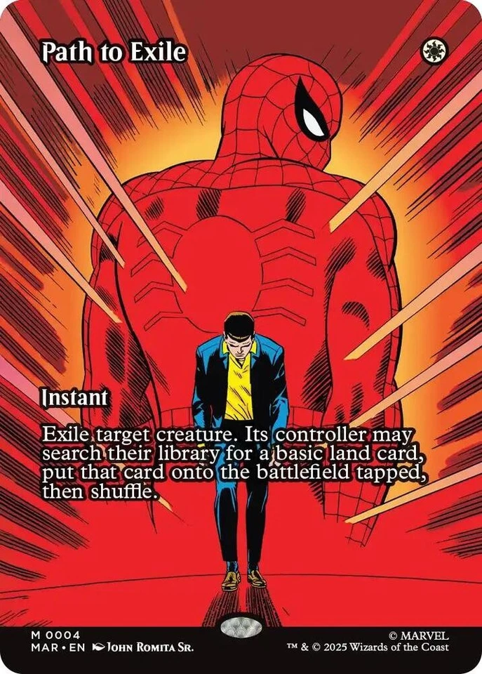 Path to Exile Borderless 0004 MTG Marvel Universe Eternal Mythic NP - Image 1 of 1