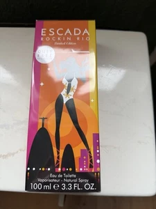 Escada Rockin Rio EDICIÓN LIMITADA EAU DE TOILETTE 100 ml SPRAY SELLADO. Edt - Imagen 1 de 10