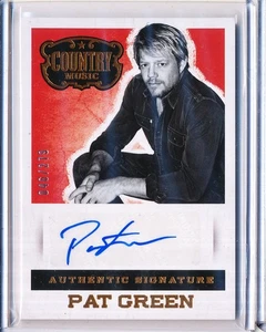 2014 PANINI COUNTRY MUSIC PAT GREEN AUTO 046/279 - Picture 1 of 1