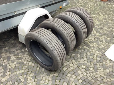 4 Sommerreifen 205 55 R 17. 91V  6 Monate alt Und 3000 Km Gefahren / Siehe Fotos - Bild 1 von 4