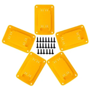 5 Packs Tool Holders Wall Mount Compatible for Dewalt 20V 12V Drill, Also Fit... - Picture 1 of 8