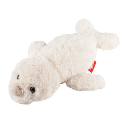 Sigikid 43578 Kuschel Robbe weiß - Flauscherie - Bild 1 von 2
