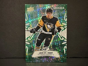 Tarjeta de radiocontrol paralela Jack St. Ivany 2024-25 cubierta superior verde esmeralda hielo #149 ¡NHL! - Imagen 1 de 15
