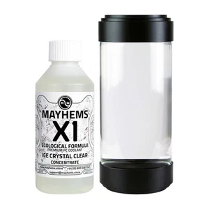 Mayhems Liquido Refrigerante PC X1 Concentrato Eco Series, 250 ml, Cristallo di Ghiaccio Trasparente - Foto 1 di 6