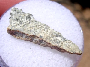 .868 grams slice NWA 14682 Meteorite HED achondrite (Eucrite, unbrecciated ) COA - Picture 1 of 1