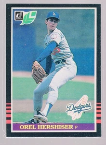 * 1985 Leaf #38 - OREL HERSHISER - Picture 1 of 2