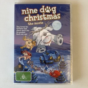 Nine Dog Christmas: The Movie (2004 DVD) Brand New & Sealed R4 Animated Family - Picture 1 of 2