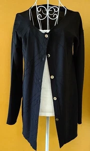 Toriko Comme des Garçons Summer Card Deagan Long Sleeve Black Large Size - Picture 1 of 15