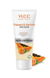 VLCC Papaya And Apricot Face Scrub For Sensitive Skin 80gm - Picture 1 of 8