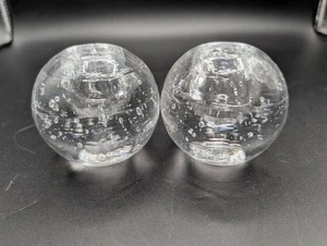 Timo Sarpaneva Iittala Candle Holders  Arkipelago Round 2640 Finland - Picture 1 of 10