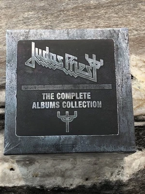 Judas Priest The Complete Albums CD Collection 17 Albums 19 Total CDs New Sealed - Image 1 of 4