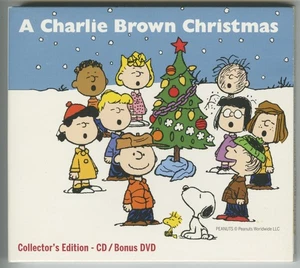 VINCE GUARALDI - A Charlie Brown Christmas (2010 US CD+DVD - FAN-31680-00) - Picture 1 of 3
