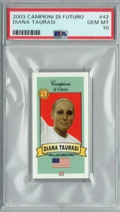 PSA 10 GEM-MT Diana Taurasi 2003 Campioni Di Futuro #42 Rookie Card Red Back - Picture 1 of 1