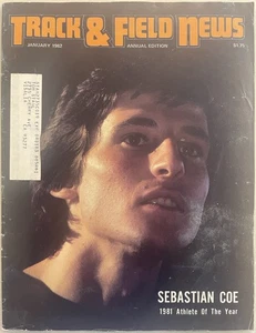 Track and Field News Classifica Mondiale Gennaio 1982, Sebastian Coe - Foto 1 di 24