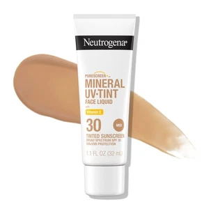 Neutrogena | Purescreen | Crema Solare Colorata | Viso | SPF 30 | Medium-1,1 Fl. Oz. - Foto 1 di 3