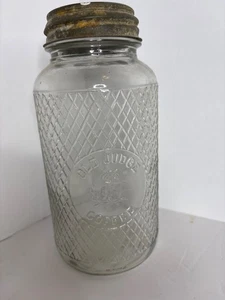 Alte Richter Kaffeedose 1 Quart Antik Primitiv Sammlerstück - Bild 1 von 5