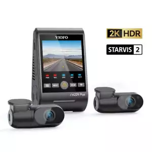 Viofo A229 Plus 3-Kanal 2K+2K+1080P Dashcam mit Starvis 2 Sensoren -Viofo Karten Bundle - Bild 1 von 21
