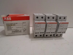*NEW* (BOX OF 3) ABB E 92/30 CC FUSEHOLDER 30A 600V - Picture 1 of 9