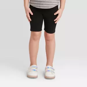 Cat & Jack Toddler Girls' Black Bike Shorts Size 5T - Picture 1 of 1