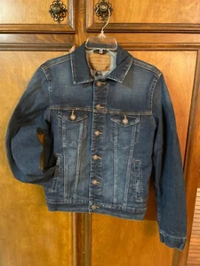 American Eagle Outfitters Denim Jean Jacket Women's Size S/P/CH Light Distressed - Picture 1 of 14