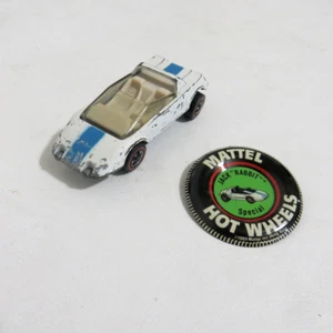 Mattel Hot Wheels Redline Jack Rabbit 1969 especial con botón de insignia - Imagen 1 de 10
