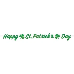 Beistle Foil Happy St. Patrick's Day Streamer - Party Supply Decoration - Picture 1 of 1