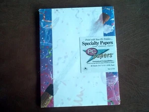 AMPAD 60 Sheets SPECIALTY PC PAPERS New Year 8 1/2" x 11" (NEW) - Picture 1 of 2