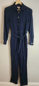 NEXT Jumpsuit Denim Indigo Size 10 NWT Maternity Nursing - Picture 1 of 14