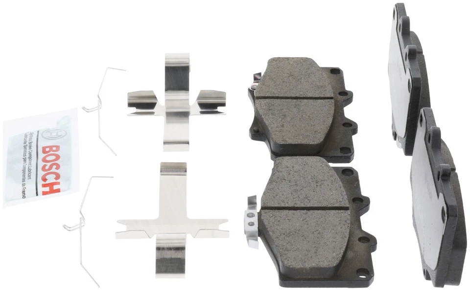 Pastillas de freno delanteras Bosch QuietCast de cerámica para Toyota T100 1993-1998 4x4 1994 1995 Foto 1 de 4