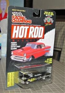 🏆Racing Champions 1997🔥1960 Chevy IMPALA Black🏁HOT ROD Magazine 1 /19,997 - Picture 1 of 8