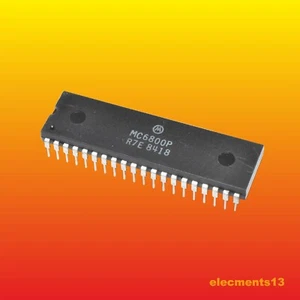 MC6800P MOTOROLA INTEGRATED CIRCUIT 8-bit SERIE MICROPROCESSOR PDIP40 - Picture 1 of 2
