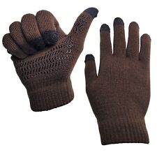 Winter Gloves for Men Women with Anti-Slip Grip Touch Screen Warm Thermal