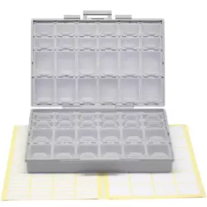 AideTek BOX-ALL-48 Enclosure box SMD SMT 0805 0603 0402 components storage USA - Picture 1 of 10