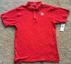 French Toast Red Boys XL Short Sleeve Pique Polo Shirt - Picture 1 of 3