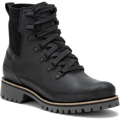 Chaco Fields Chelsea Talla 7 M EU 38 Mujer WP Cuero Botas de Senderismo Negras JCH109614 Foto 1 de 4