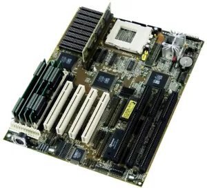 Abit AB-PH5 Socket 7 4x Simm 3x Isa 4x PCI Motherboard - Picture 1 of 2