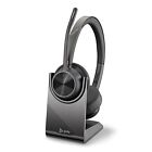 Poly Voyager 4320 USB-C with charge stand Headset - Siri, Google Assistant -