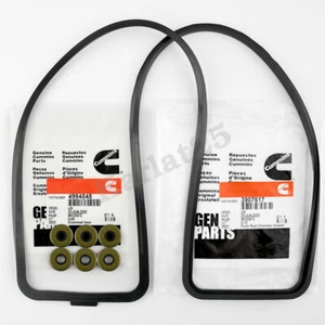 Junta de cubierta de tapón Cummins 3284623 con sellos de ojal aptos para Dodge 89-02 12V 5.9 - Imagen 1 de 5