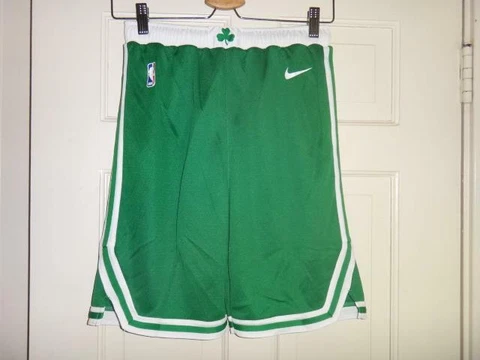 Youth Nike Boston Celtics NBA Green Icon Edition Swingman Shorts L (14/16) Cover